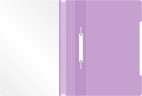 Папка-скоросшиватель Бюрократ Pastel -PSLPAST/VIO A4 прозрач.верх.лист пластик фиолетовый 0.14/0.18