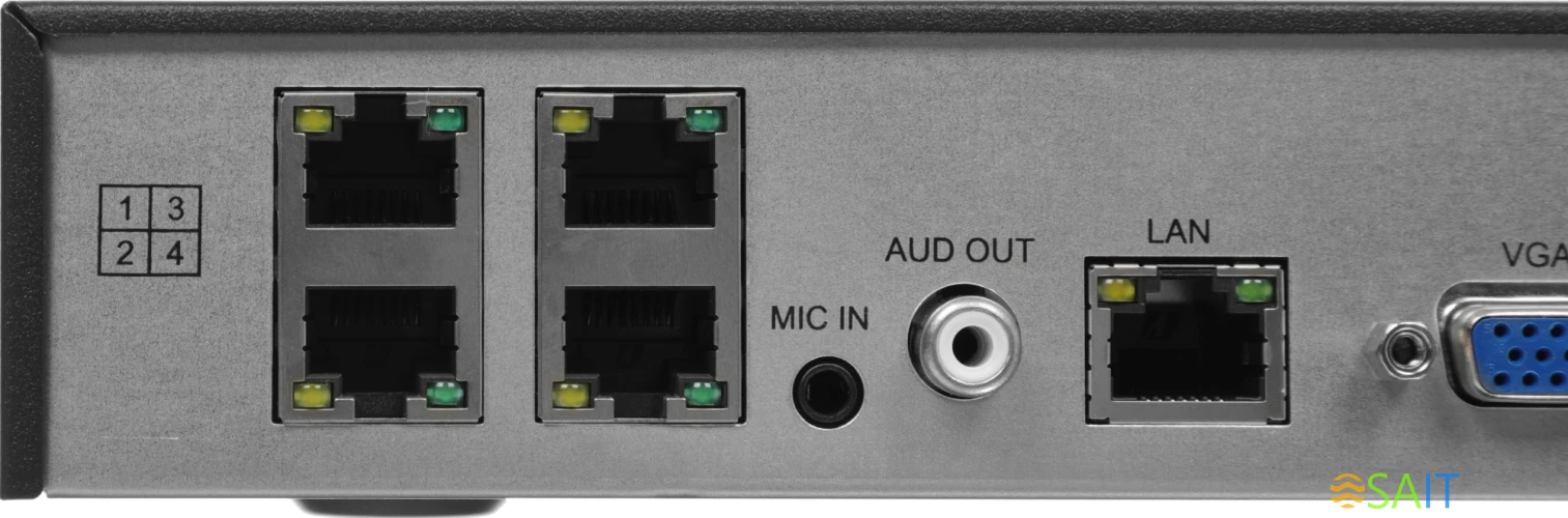 Видеорегистратор Tiandy TC-R3105 I/B/P/V3.0