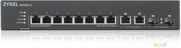 Коммутатор Zyxel GS2220-10-EU0101F (L2) 10x1Гбит/с 2xКомбо(1000BASE-T/SFP) управляемый