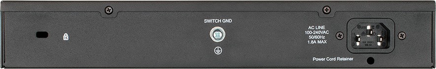 Коммутатор D-Link DGS-1100-18PV2/A (L2) 16x1Гбит/с 2xКомбо(1000BASE-T/SFP) 2SFP 130W настраиваемый