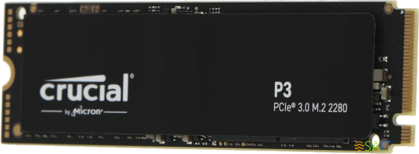 Накопитель SSD Crucial PCIe 3.0 x4 4TB CT4000P3SSD8 P3 M.2 2280