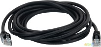 Патч-корд Buro UTP 4 пары cat.5E CCA molded 3м черный RJ-45 (m)-RJ-45 (m)