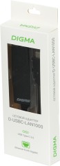 Сетевой адаптер Gigabit Ethernet Digma D-USBC-LAN1000 USB Type-C (упак.:1шт)