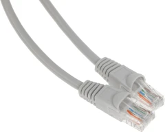 Патч-корд Buro UTP-5E-1.5M-G UTP 4 пары cat.5E CCA molded 1.5м серый RJ-45 (m)-RJ-45 (m)