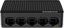 Коммутатор Digma DSW-305FE (L2) 5x100Мбит/с неуправляемый
