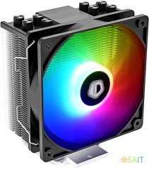 Устройство охлаждения(кулер) ID-Cooling SE-214-XT ARGB Soc-AM5/AM4/1200/1700/1851 черный 4-pin 16-29dB Al+Cu 180W 810gr Ret (SE-214-XT ARGB)