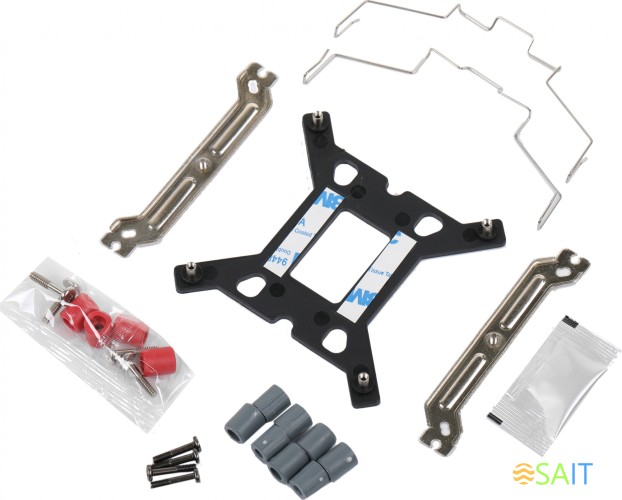 Устройство охлаждения(кулер) ID-Cooling SE-214-XT ARGB Soc-AM5/AM4/1200/1700/1851 черный 4-pin 16-29dB Al+Cu 180W 810gr Ret (SE-214-XT ARGB)