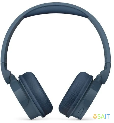 Гарнитура накладные Philips TAH4209 синий беспроводные bluetooth оголовье (TAH4209BL/00)