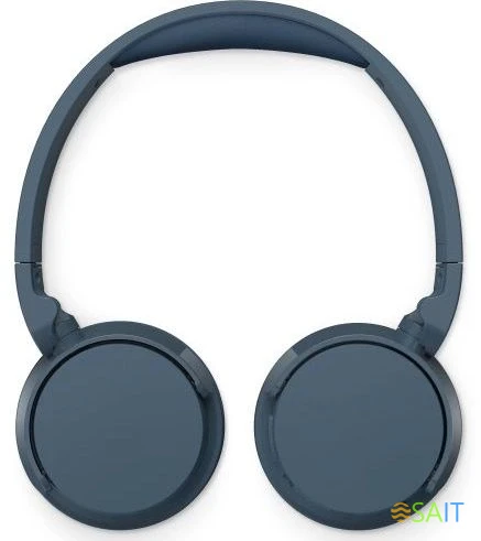 Гарнитура накладные Philips TAH4209 синий беспроводные bluetooth оголовье (TAH4209BL/00)