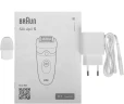 Эпилятор Braun SE5-000 скор.:2 насад.:1 от аккум. белый