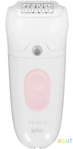Эпилятор Braun SE5-000 скор.:2 насад.:1 от аккум. белый