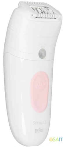 Эпилятор Braun SE5-000 скор.:2 насад.:1 от аккум. белый