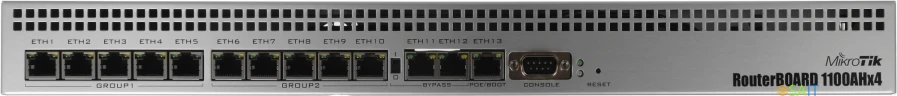 Роутер MikroTik RB1100AHX4 (RB1100X4) 10/100/1000BASE-TX серый