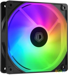 Вентилятор для корпуса ID-Cooling XF-120 ARGB 120х120x25 черный 4-pin 30.5дБ (XF-120-ARGB-K) Ret