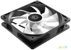 Вентилятор для корпуса ID-Cooling XF-120 ARGB 120х120x25 черный 4-pin 30.5дБ (XF-120-ARGB-K) Ret