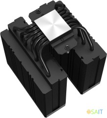 Устройство охлаждения(кулер) ID-Cooling Frozn A720 Soc-AM5/AM4/1200/1700/1851 черный 4-pin 33.5dB Al+Cu 300W 1300gr Ret (FROZN A720 BLACK)