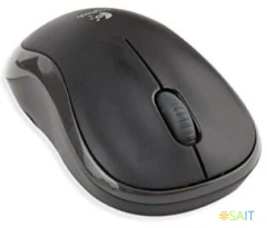 Мышь Logitech B175 черный оптическая 1000dpi беспров. USB для ноутбука 2but (910-004332)