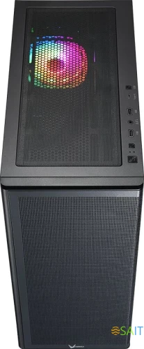 Корпус Formula Air Power G5 Plus черный без БП ATX 2xUSB2.0 audio bott PSU