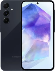 Смартфон Samsung SM-A556E Galaxy A55 5G 256Gb 8Gb темно-синий моноблок 3G 4G 2Sim 6.6" 1080x2340 Android 14 50Mpix 802.11 a/b/g/n/ac/ax NFC GPS GSM900/1800 GSM1900 Protect microSD max1024Gb