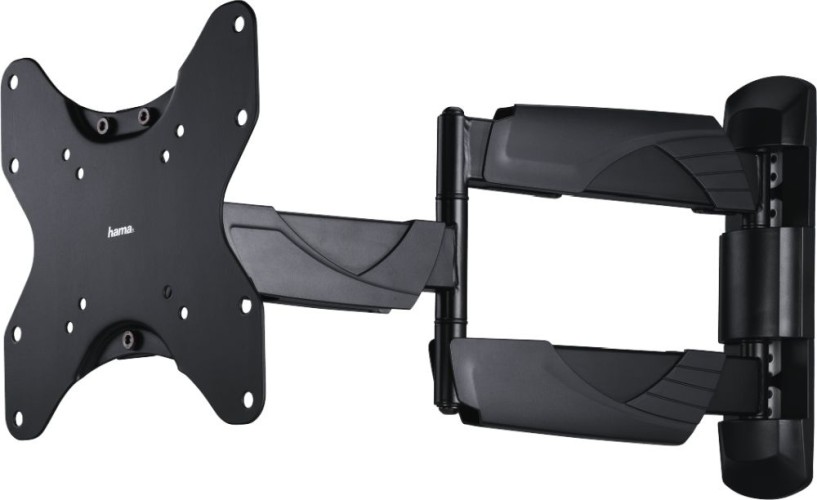 Кронштейн для телевизора Hama H-118665 черный 10"-48" макс.25кг настенный поворот и наклон