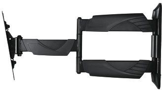 Кронштейн для телевизора Hama H-118665 черный 10"-48" макс.25кг настенный поворот и наклон