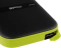 Жесткий диск Silicon Power USB 3.0 4Tb SP040TBPHDA60S3K A60 Armor 2.5" черный/зеленый