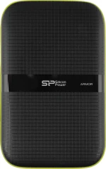 Жесткий диск Silicon Power USB3.0 4TB SP040TBPHDA60S3K A60 Armor 2.5" черный/зеленый
