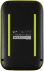 Жесткий диск Silicon Power USB3.0 4TB SP040TBPHDA60S3K A60 Armor 2.5" черный/зеленый