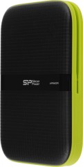 Жесткий диск Silicon Power USB3.0 4TB SP040TBPHDA60S3K A60 Armor 2.5" черный/зеленый
