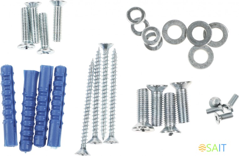 Кронштейн для телевизора Holder LCDS-5045 металлик 19"-40" макс.45кг настенный фиксированный