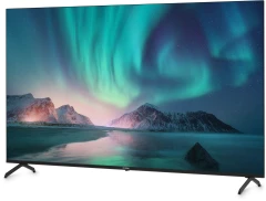 Телевизор LED Hyundai 65" H-LED65BU7006 Android TV Frameless Metal черный/серебристый 4K Ultra HD 60Hz DVB-T DVB-T2 DVB-C DVB-S DVB-S2 USB WiFi Smart TV