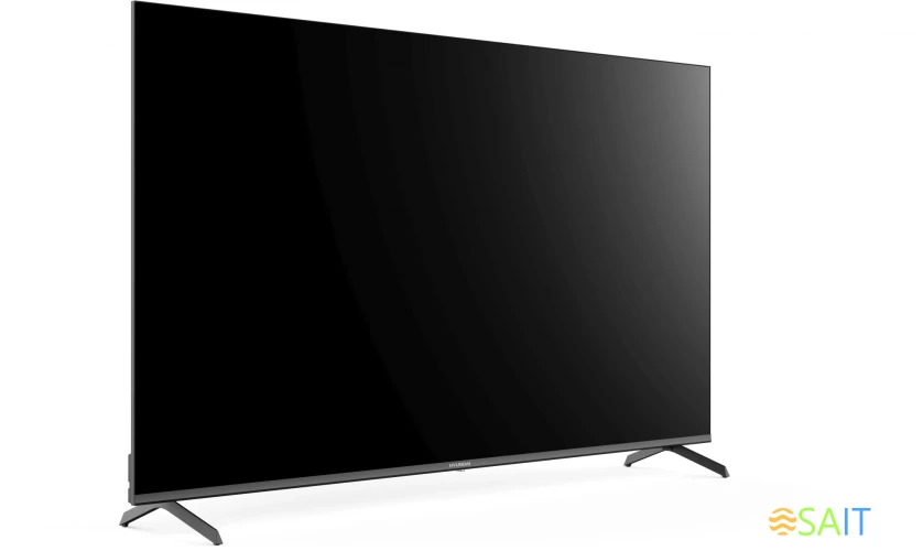 Телевизор LED Hyundai 50" H-LED50BU7009 Android TV Frameless черный 4K Ultra HD 60Hz MEMC DVB-T DVB-T2 DVB-C DVB-S DVB-S2 USB WiFi Smart TV