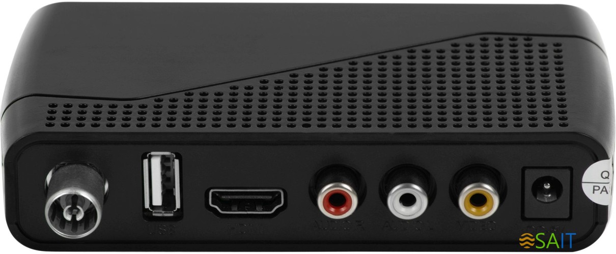 Ресивер DVB-T2 Hyundai H-DVB500 черный