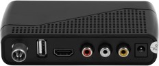 Ресивер DVB-T2 Hyundai H-DVB500 черный