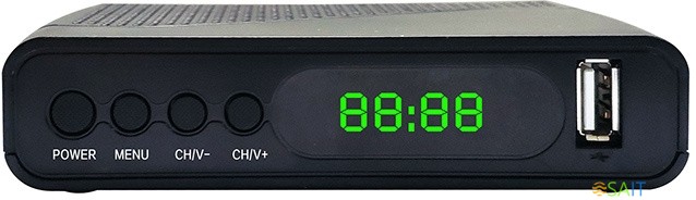 Ресивер DVB-T2 Hyundai H-DVB500 черный