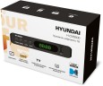 Ресивер DVB-T2 Hyundai H-DVB500 черный