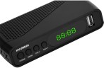 Ресивер DVB-T2 Hyundai H-DVB500 черный