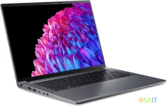 Ноутбук Acer Swift X 14 SFX14-72G-76LG Core Ultra 7 155H 16Gb SSD1Tb NVIDIA GeForce RTX4060 8Gb 14.5" OLED WQXGA+ (2880x1800) noOS metall WiFi BT Cam (NX.KR8CD.001)