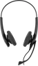 Наушники с микрофоном Jabra BIZ 1500 Duo черный 2.3м накладные USB оголовье (1559-0159)