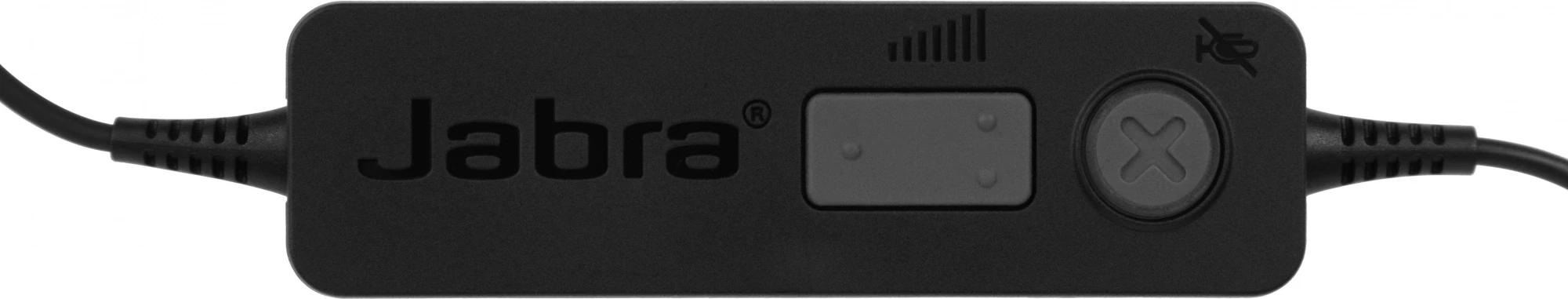 Наушники с микрофоном Jabra BIZ 1500 Duo черный 2.3м накладные USB оголовье (1559-0159)