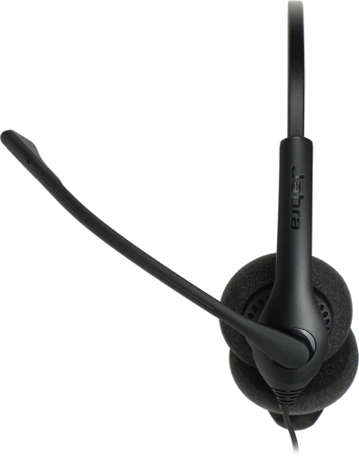 Наушники с микрофоном Jabra BIZ 1500 Duo черный 2.3м накладные USB оголовье (1559-0159)