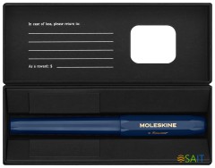 Ручка шариков. Moleskine Kaweco (KAWBALLPENBLUE) синий d=1мм син. черн. подар.кор.