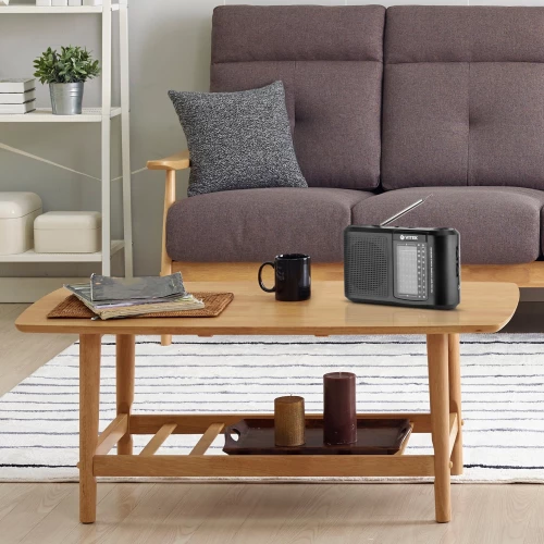 Радиоприемник настольный Vitek VT-3590 черный