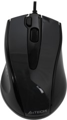 Мышь A4Tech V-Track Padless N-500FS черный оптическая 1200dpi silent USB 3but