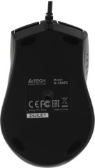 Мышь A4Tech V-Track Padless N-500FS черный оптическая 1200dpi silent USB 3but