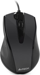 Мышь A4Tech V-Track Padless N-500FS черный оптическая 1200dpi silent USB 3but