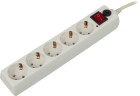 Сетевой фильтр Buro 500SH-10-W 10м (5 розеток) белый (коробка)