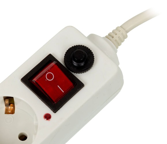 Сетевой фильтр Buro 500SH-10-W 10м (5 розеток) белый (коробка)