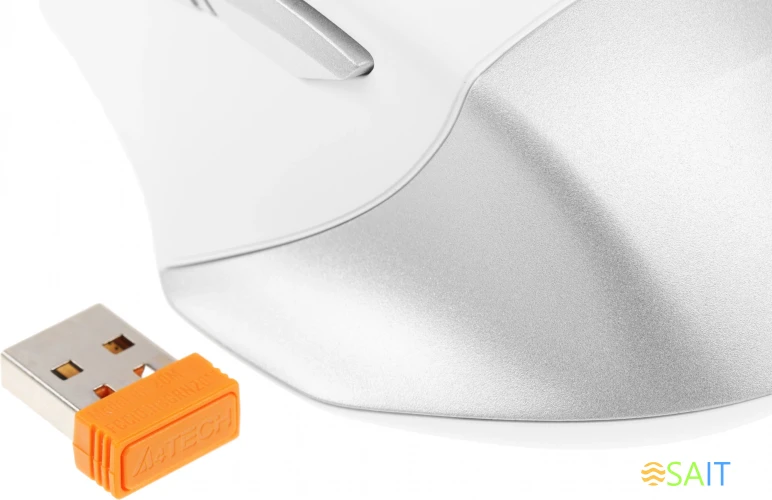 Мышь A4Tech Fstyler FB35C белый оптическая 2000dpi беспров. BT/Radio USB 6but (FB35C ICY WHITE)