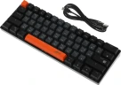 Клавиатура Defender GK-002 механическая черный USB for gamer LED (45002) кабель 1.5м